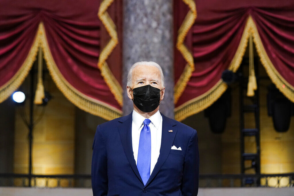 Capitol Riot Anniversary Biden